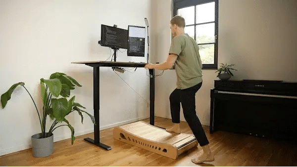 Walking on PadQuiet while working